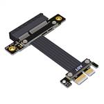 P4-X1M-X4F PCIe 4.0 x1 Male to x4 Female Extension Cable