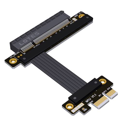P4-X1M-X8F PCIe 4.0 x1 Male to x8 Female Extension Cable