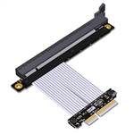 PCIe 4.0 x4 Male to x16 Female Extension Cable, 85-ohm Low Impedance
