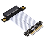 PCIe 4.0 x4 Male to x4 Female Extension Cable, 85-ohm Low Impedance