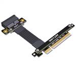 P4-X8M-X1F PCIe 4.0 x8 Male to x1 Female Extension Cable