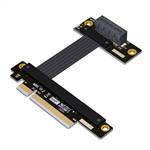 P4-X8M-X1FDR PCIe 4.0 x8 Male to x1 Female Down R/A Extension Cable