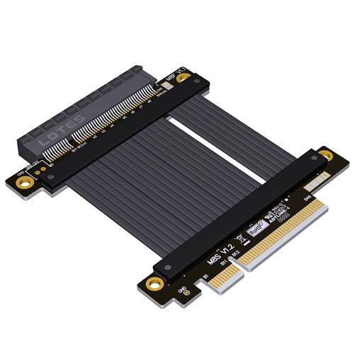 P4-X8M-X8F PCIe 4.0 x8 Male to x8 Female Extension Cable