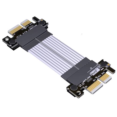 P4X1-CRO-M-M PCIe 4.0 x1 Tx to Rx Cross Over Jumper Cable, Male to Male