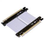 PCIe 4.0 x16 Tx to Rx Cross Over Jumper Cable, Male to Male, 85-ohm Low Impedance