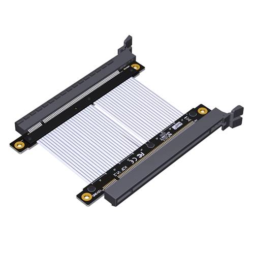 P4X16-STR-F-F-LI PCIe 4.0 x16 Tx to Tx Straight Through Jumper Cable, Female to Female, 85-ohm Low Impedance