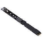 PCIe 5.0 M.2 NVMe Key-M Male to M.2 NVMe Key-M Female FFC Extension Cable