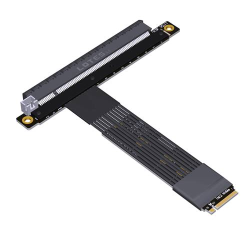 P5-M2N-X16F M.2 NVMe Male to PCIe 5.0 x16 Female Extension Riser Cable
