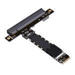M.2 NVMe Male to PCIe 5.0 x16 Female FFC Extension Riser Cable