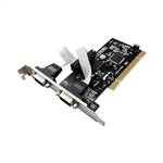 PCI MCS9865 2-port DB9 RS232 Serial Card with 16550 UART