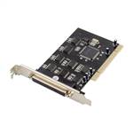 PCI 8-port DB9 RS232 Serial Card with SB16C1058PCI Chipset