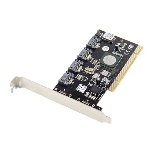 PCI 4-port SATA II 3 Gbps Controller Card