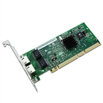 Intel PRO/1000 MT Dual Port Server Adapter, 2xRJ45, 10/100/1000,PCI-X, 82546