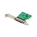PCIe x1 1-port DB25 Parallel Adapter Card with ASIX AX99100 Chipset