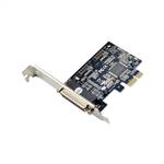 PCIe x1 MCS9901 1-port DB25 IEEE1284 Parallel Adapter Card - SPP/EPP/ECP
