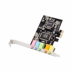 PCIe x1 5.1 Channel Surround Sound card