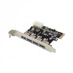 PCIe x1 4-port USB 3.0 Type-A USB Host Card