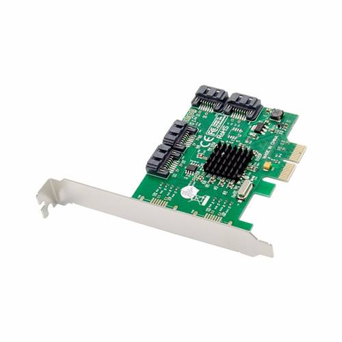 PCIe 2.0 x2 4-port SATA III 6 Gbps Expansion Card