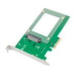 PCIe 3.0 x4 1-port U.2 SFF8639 2.5-inch NVMe SSD Adapter