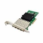 PCIe x4 Quad SFP Port Intel NHI350AM4 Chipset Gigabit Ethernet Network Adapter