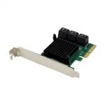 PCIe 2.0 x4 6-port SATA III 6 Gbps Expansion Card