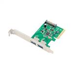 PCIe x4 2-port USB 3.1 Type-A USB Host Card