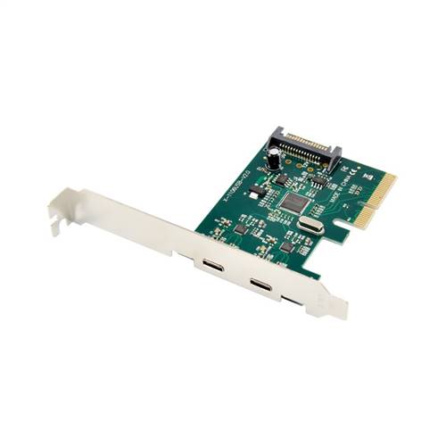 PCIe x4 2-port USB 3.1 Type-C USB Host Card