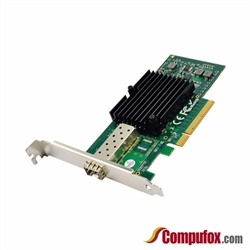 PCIe x8 Single SFP+ Port 10GbE Network Card with Intel JL82599EN Chip