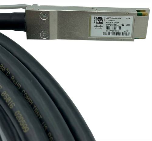 Genuine Cisco QSFP-100G-CU5M