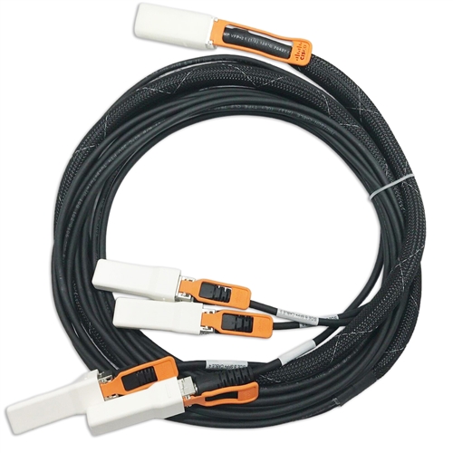 Genuine Cisco QSFP-4SFP10G-CU3M