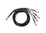 Cisco QSFP-4SFP25G-CU3M 100G QSFP to 4xSFP25G Passive Copper Splitter Cable, 3-meter