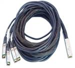 Cisco QSFP-4SFP25G-CU5M 100G QSFP to 4xSFP25G Passive Copper Splitter Cable, 5-meter