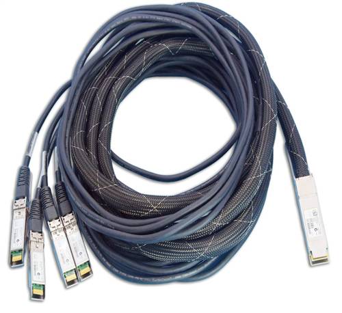 Genuine Cisco QSFP-4SFP25G-CU5M