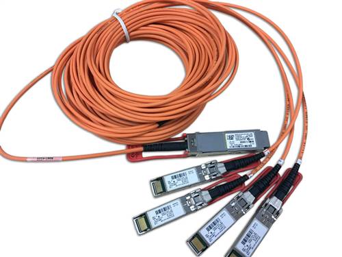 Genuine Cisco QSFP-4X10G-AOC10M