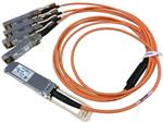 Cisco QSFP-4X10G-AOC1M 40GBase-AOC QSFP to 4 SFP+ Active Optical breakout Cable, 1-meter