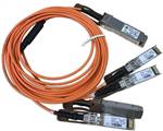 Cisco QSFP-4X10G-AOC2M 40GBase-AOC QSFP to 4 SFP+ Active Optical breakout Cable, 2-meter