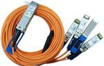 Cisco QSFP-4X10G-AOC7M 40GBase-AOC QSFP to 4 SFP+ Active Optical breakout Cable, 7-meter