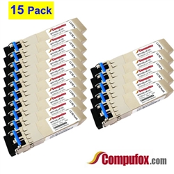 15PK - SFP-10G-LR Compatible Transceiver for Cisco Catalyst 2360 Series (2360-48TD-S)