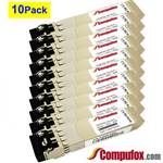 10PK - FN-TRAN-SFP+SR Compatible Transceiver for Fortinet FortiAnalyzer 1000F (FAZ-1000F)