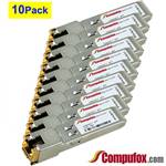 10 Pack - SFP-10G-T-80 Compatible Transceiver for Cisco Catalyst 6800 Series (C6800-SUP6T-XL)