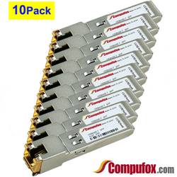 10PK - SFP-10G-T-80 Compatible Transceiver for Cisco Catalyst 9200 Series (C9200-NM-4X)