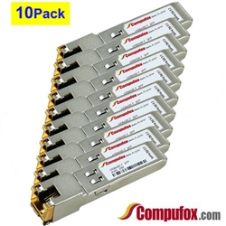 10PK - SFP-10G-T-X Compatible Transceiver for Cisco ASR 9000 Series (A9K-16T/8-B)