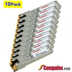 10PK - SFP-10G-T-X Compatible Transceiver for Cisco Nexus 9300 Series (N9K-M6PQ-E)
