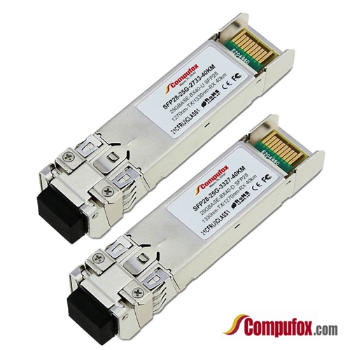 SFP-25G-BD-PAIR-40KM | 25GBASE-BX40 SFP28 BiDi Pair 40km | Compufox