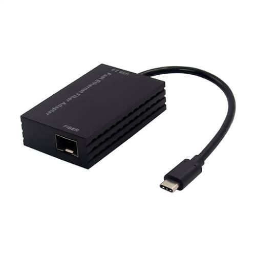 USB 2.0 Type-C to SFP Fast Ethernet Network Adapter