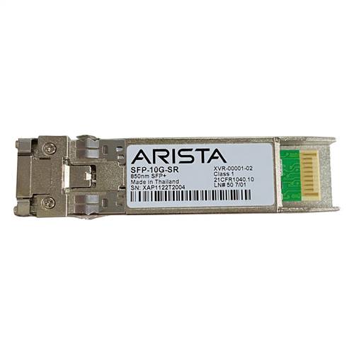 XVR-00001-02 - Arista SFP-10G-SR